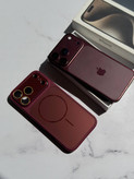 قاب PVD Burgundy با مگ سیف (تبدیل آیفون ها به سری 18)